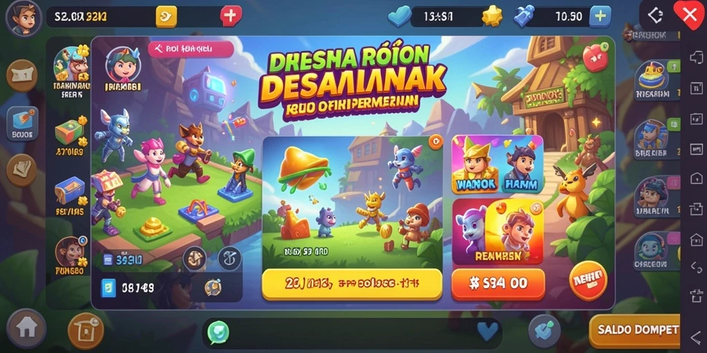Tampilan antarmuka yang ramah pengguna.