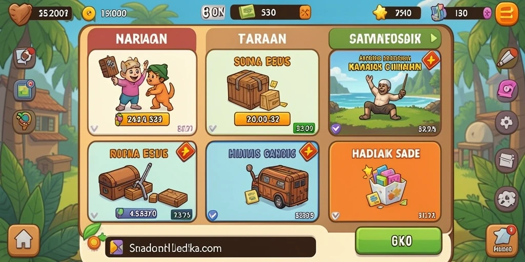 Grafis menawan yang membuat permainan semakin menarik.